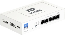 Wiking WK-PS305 PoE switch, 5x LAN/4x PoE, 1Gb, 45W