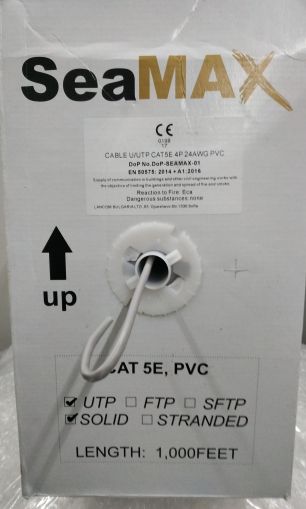 UTP Cable cat 5E 4P 24AWG PVC