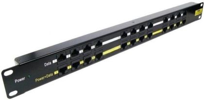 POE-PAN12 - POE panel 12 ports, 1U for rack 19"