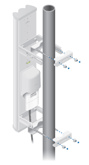 5G-19-120 - АirMax Sector Antenna, 19dBi 5GHz, 2 x MIMO