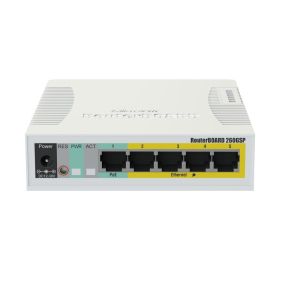 RB260GSP - 5 port managаble switch, SFP, PoE out