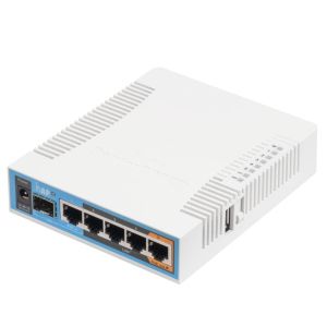 hAP AC - RB962UiGS-5HacT2HnT - Dual concurrent triple chain 2.4/5GHz MikroTik Router