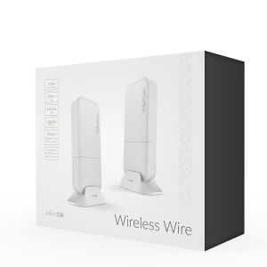 Wireless Wire - RBwAPG-60ad kit - 1Gbit over 60GHz Link