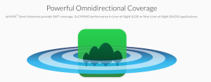 AMO-5G13 -  Ubiquiti Networks AirMax Omni 13dBi, 2x2 MIMO