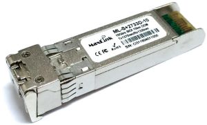 ML-S+3327-10 - 10G SFP+ optical module, WDM, SM, Tx 1330/Rx1270nm, 10KM, 1x LC connector, DDM, Cisco compatible