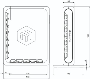 MikroTik hAP be3 Media - MA53UG+HbeH