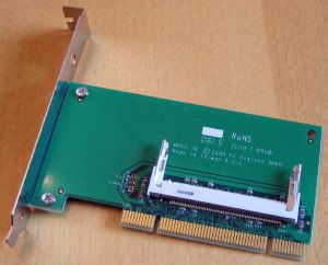 PCI to miniPCI adapter
